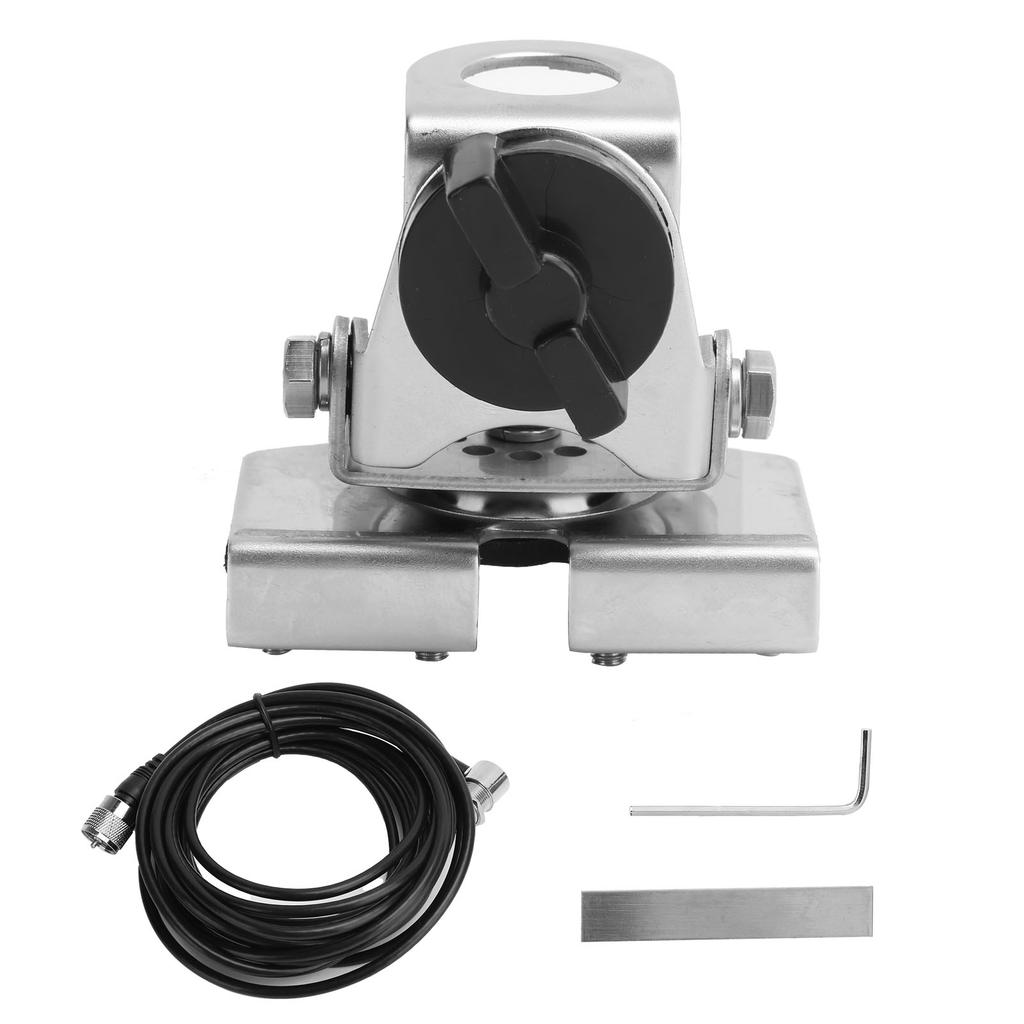 K3‑66 Держатель антенны для автомобиля из нержавеющей стали, монтажный кронштейн для автомобильного радиоприемника в хэтчбеке