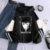 Japan Anime Demon Slayer Tokitou Muichirou Printed Hooded Men Women Patchwork Hoodies Plus Size Streetwear Harajuku Sweatshirt