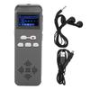 Digital Voice Recorder Dual Mic Stereo Sound Professional Noise Reduction Password Function MP3