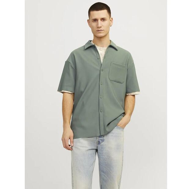 Jack & Jones Mykonos Plisse Short Sleeve Shirt