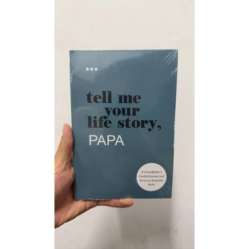 Heirloom Edition Dad I Want To Hear Your Story Nostalgic A5 Notebook For Memories