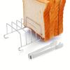 Stainless Steel Fryer Accessories Bread Rack Toaster Stand Baking Grill For Home Kitchen