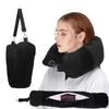 Travel Neck Pillow With Fillable Clothing U-Shaped Pillowcase Extra Storage Bag Velvet Neck Pillow Cover For Airplane Travel