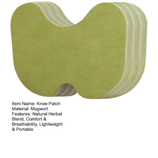 72Pcs Knee Patches Natural Herbal Relief Sticker for Knee Warming Wormwood Extract Patch for Shoulder