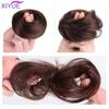 Synthetic Flexible Hair Buns Curly Scrunchy Chignon Elastic Messy Wavy Scrunchies Wrap For Ponytail Extensions For Women
