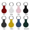 Suitable for Apple Airtags Locator Silicone Protective Sleeve Metal Ring Buckle Sports Soft Plastic Shell