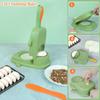 3 In 1 Dumplings Maker,Multifunctional Manual Dumpling Skin Presser,Dumpling Mold Tool,Making and Pressing Dumpling Skin Machine for Kitchen
