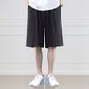 Men Casual Shorts Breathable Quick Elastic Drawstring Pants Waist Short Dry Teens Male Knee Length Sports Trousers