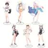 Blue Archive Anime Figure Kuromi Serika Takanashi Hoshino Acrylic Standing Model Plate Collection Desk Display