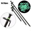 Silicone Luminous Tent Nail Ring Outdoor Camping Tents Accessories Fishing Rod Rings