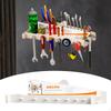 Hardware Tool Organizer Rack for Wall Installation In Home Studio