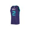 Jordan NBA Retro Basketball Jersey Hornets Edition LaMelo Ball No. 2 Men Tops Purple CV9471-572