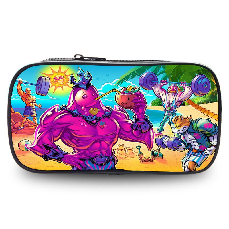 Pen Night Fortress Case Large Capacity Double Layered Design Patterns Diverse