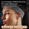 OWS Bluetooth 5,3 Спортивная гарнитура с зажимом для наушников Безболезненное ношение наушников Стереозвук Музыка Беспроводные наушники