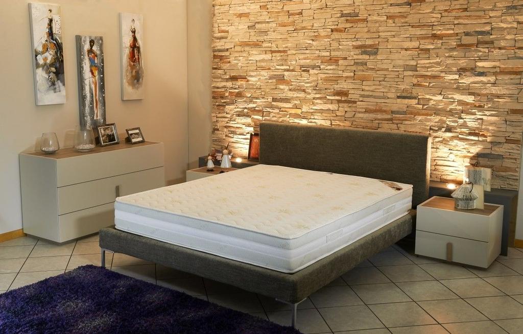 Bedding - Supreme Orthopedic Mattress 90x200 X 22 Cm - Firm - Winter Side 3.5 Cm of Memory Foam 70 Kg-m3 + Merino Wool - Core