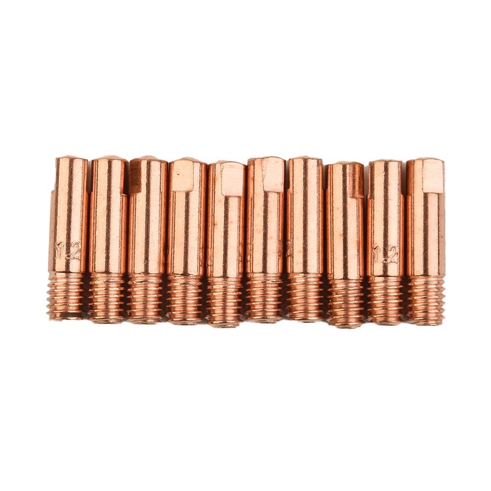 Kits Nozzles Copper 256mm 0.8 1.0 1.2mm MB-15AK MIG MAG Welding