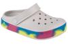 Off Court Glitter Band Kids Clog, for Girl Grey Slides