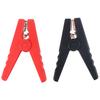 2Pcs Large 100A Crocodile Alligator Clips Car Battery Chargers Insulated Clamp