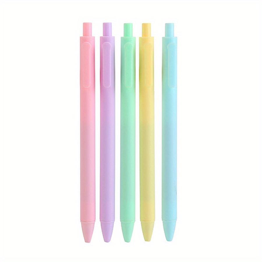 20pcs 0.5mm Pen Tip Macaron Morandi Retro Color Press Gel Pen Combination Student Pen Stationery Office Supplies Water-based Signature Pen