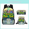 My Singing Monsters Childrens School Bag Three Piece Suit Suitable For Gift