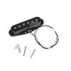Wilkinson LOW GAUSS Vintage Tone Ceramic Guitar Pickup Black Strat-Style Set,