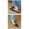 Slippers Women's Summer Shoes Sequined Pointy Flats