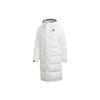 Long Hooded Down Jacket Sportswear Men Outerwear Bright-White GK0665