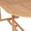 VidaXL Table de jardin 180x90x75 cm Bois de teck solide