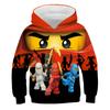 2025 Kids Ninjago Hoodies 3D Casual Print Pullover Kids Teen Boys Girls Kids Toddler Sweatshirts Toddler Tops 4-14 Years Old