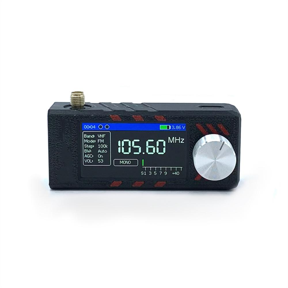 Mini Full-band DSP Radio Receiver Built-in Hi-Z Support FM AM SSB LSB USB Mode