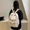 Small Fresh Printed Schoolbag High School College Student College Style Girl Backpack High Value Large Capacity Backpack