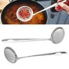 Stainless Steel Sieve Kitchenware Mesh Spoon Sifter Strainer Cooking Skimmer