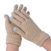 Winter Gloves for Women Elastic Touch Screen Warm Gloves Thermal Knit Fleece Lined Gloves for Cold Weather