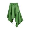 Xitao Asymmetrical Drawstring Loose Skirt HQQ2442