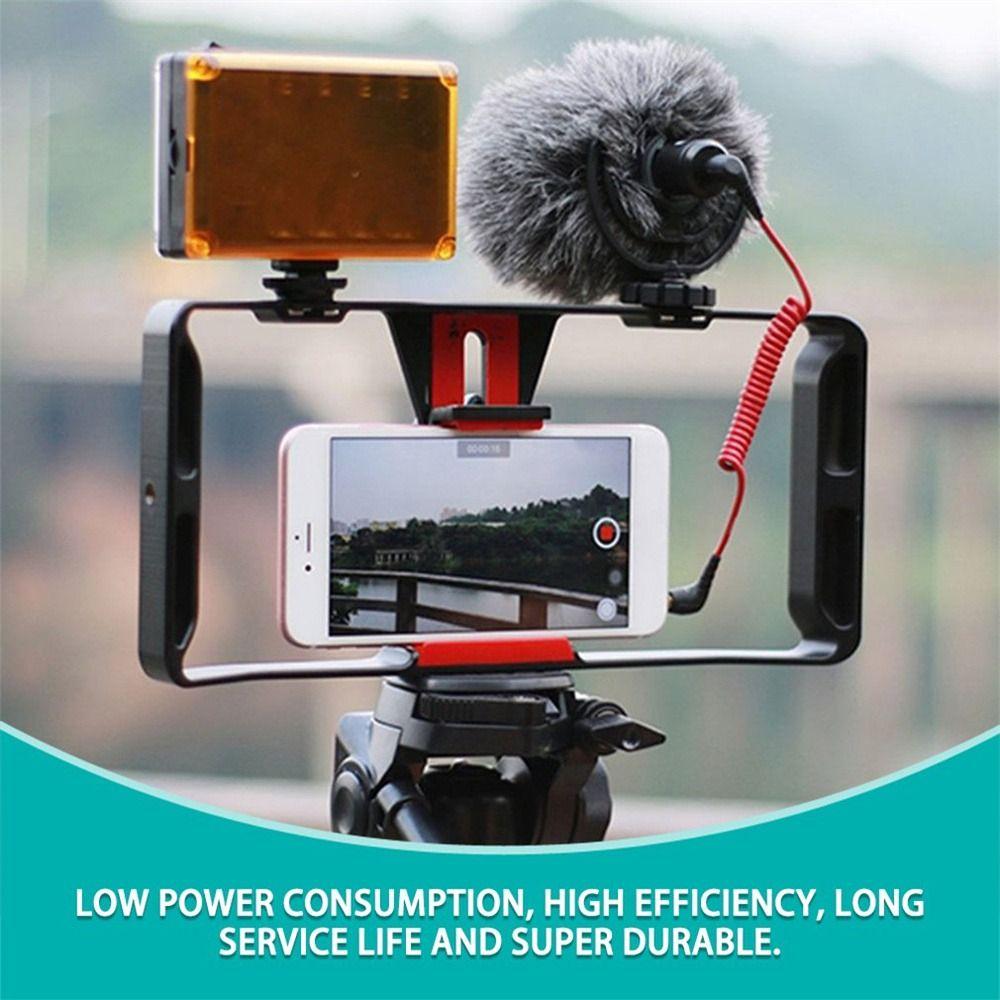 Hand Grip For Smart Phone Video Camera Cage Film Making Rig Smartphone Video Rig Cage Stabilizer