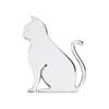 Catland Car Sticker Cat Shaped Emblem Cat Cat Cat Cool Stylish Plate Sticker Car