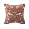 Чехол на подушку для спинки Kawashima Textile Cercon Morris Design Studio Strawberry Thief Red LL1710 45×45 см
