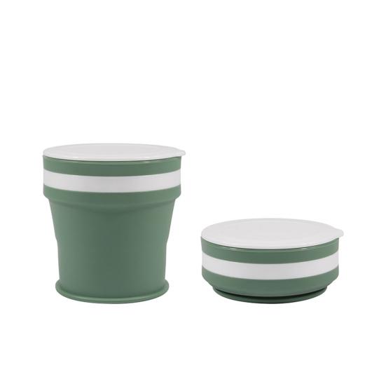 170ml/270ml/350ml Water Cup Foldable Detachable Silicone Food Grade Drink Mug Household Supplies