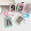 1 Piece Sweet Chic Kpop Photo Card Holder with Lanyard Creative Design Fashion Student ID Card Protector Kawaii Photocard Cover