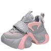 Fashion Women Platform Casual Breathable Mesh Shoes 2024 New Summer Chunky Sneakers 7CM Wedge Hidden Heels Woman Hollow Leisure Shoes
