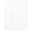 Red Loop 0.8T Thick A4 Clear File Inner Paper, 100 Sheets