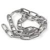 PLEAVIT Stainless Steel Chain, 8mm, 2m, Link Chain, SUS304 Steel, Rust-Resistant, Fixed, Anti-Theft
