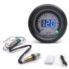 2 In 1 Meter 52MM Narrowband Digital Air Fuel Ratio Gauge Kit 12 V Car Volmeter with O2 Oxygen