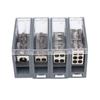 150A Din Rail Terminal Block ABS/Copper Wiring Terminal Distribution Box  for Circuit Breaker