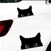 Self-Adhesive Car Cat Sticker PET Car Styling Decoration Cute Bumper Sticker Car