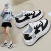 White Shoes for Women  New Spring Students Korean Style Versatile Casual Ins Fashion Shoes Thick Bottom Fashion Sneakers Sh713