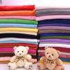 1pcs Fabrics For Sewing Diy Handmade Home Textile Cloth For Toys Plush Fabric Patchwork Solid Color Style 160*50cm