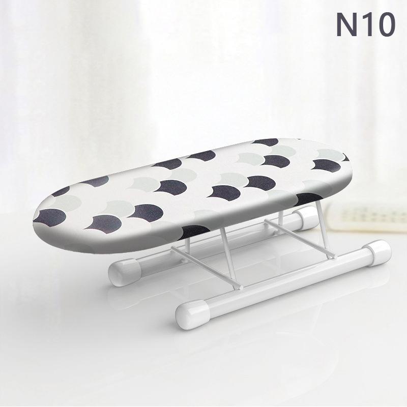 1Pcs Folding Mini Ironing Board With Folding Legs Portable Household Clothes Ironing Rack Home Supplies Heat Resistant Ironing Cover