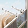 Portable Without Drilling Retractable Clothes Drying Rack Space Saving Hanger for Travel and Home Use Elegant Designs