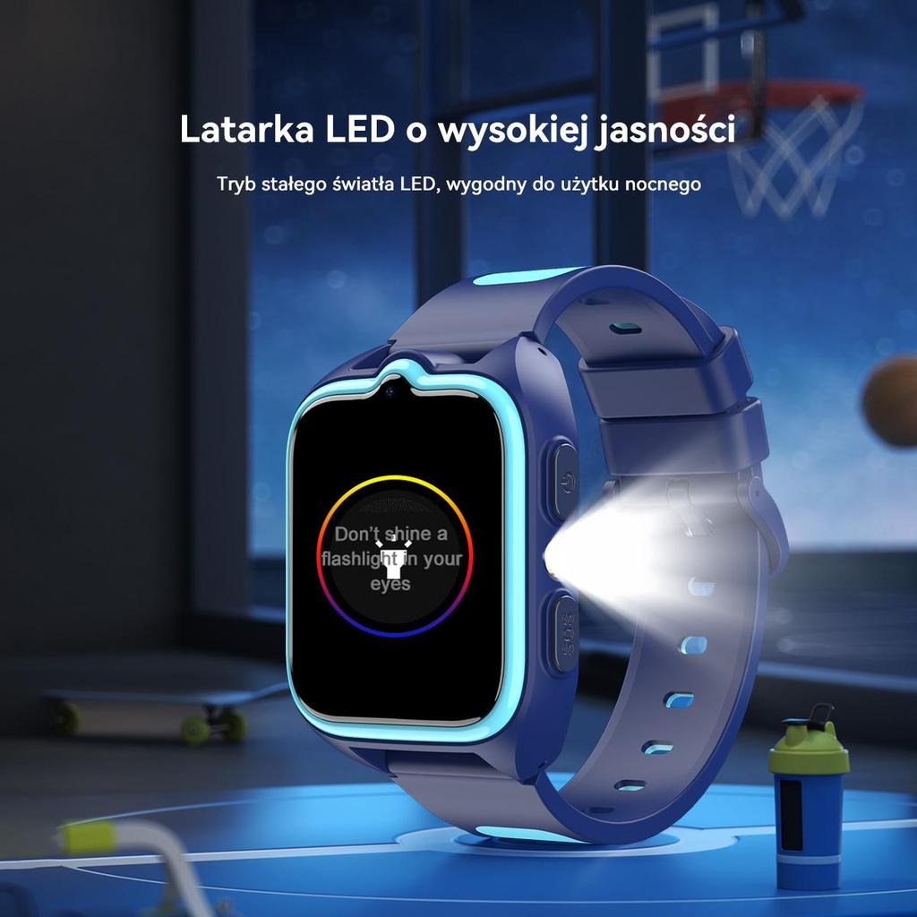 Blackview Z30 Kids Smart Watch, 4G GPS Tracker, HD Video Call, 800mAh Battery, IP68 Waterproof